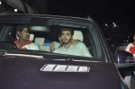 Ranveer Singh and Arjun Kapoor snapped at Chandan cinema in Mumbai on 14th Feb 2014
